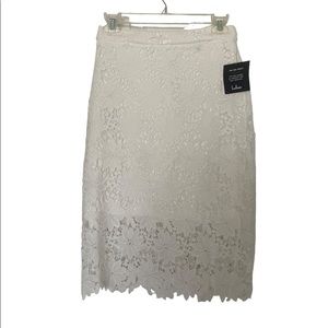 3/4 length lace skirt NWT